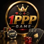 1PPP Game official logo with a premium gold casino style design.