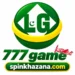 777 Game logo with green and yellow design for SpinKhazana.com