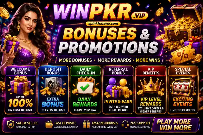 Win PKR bonuses and promotions for players