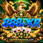888PKR Game logo with Spin Khazana branding