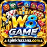 W8 Game logo with Spinkhazana.com branding